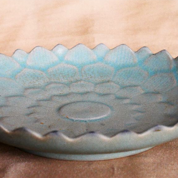 keramik antik piring CELADON bunga LOTUS BOWL SONG DYNASTY vintage