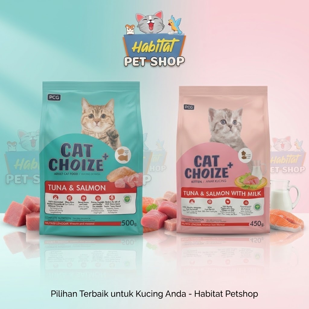 Cat Choize Plus Makanan Kucing Adult Kitten 450gr 500gr