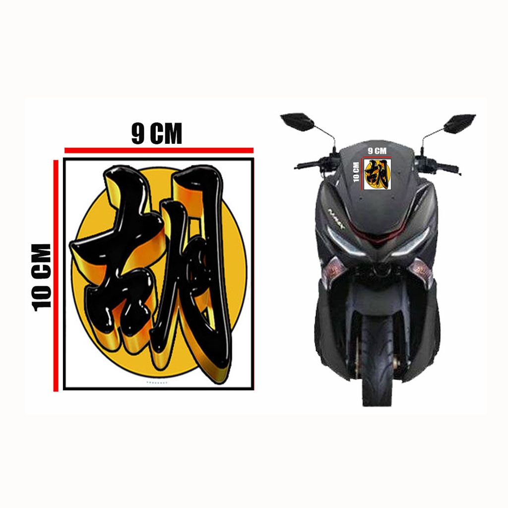 Stiker mini uk 9 x 10 cm gambar skater /simbol /pg soft /pragmatic isi 3 pcs
