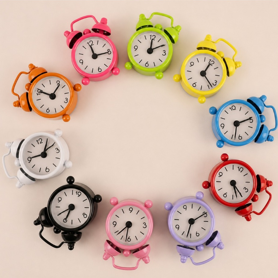 Jam Weker Mini Antik jam weker lucu 408