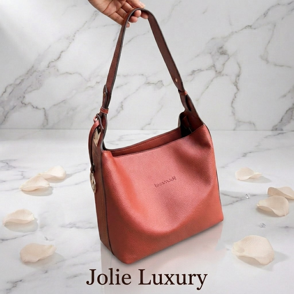 Tas Wanita Shoulder Bag Locamode Hobo 004 Original Leather Premium