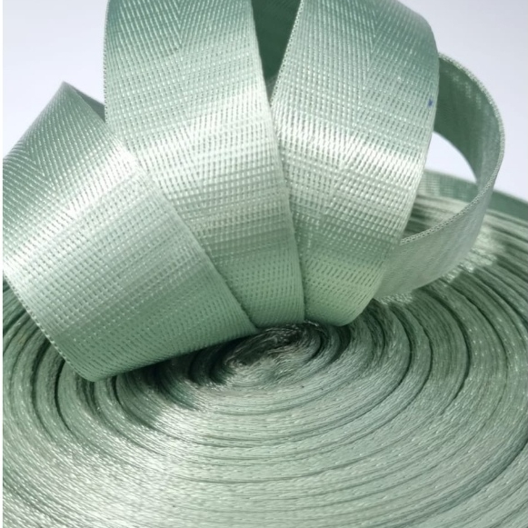 GROSIR /WEBBING/ BISBAN/ LISBAN NYLON UK 2,5CM, 3CM DAN 4 CM / ROL