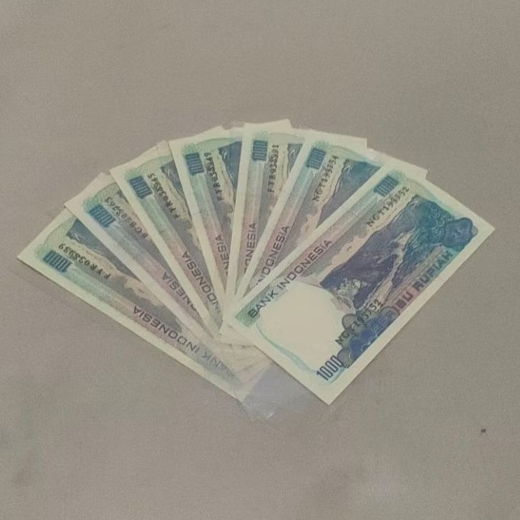 uang 1000 Sutomo UNC/gress