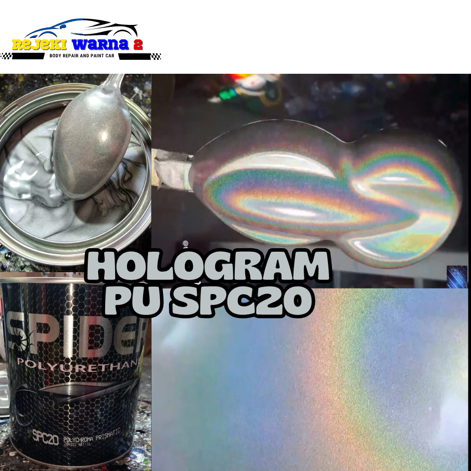 Cat Hologram PU Spider SPC20 Polychroma Prismatic