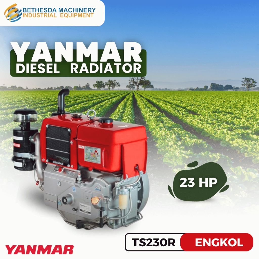 Yanmar Diesel 23 Hp Mesin Penggerak YANMAR TS 230 R