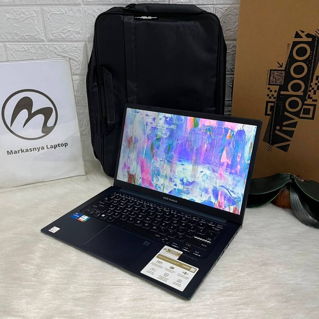 ASUS VIVOBOOK 14 A1404V INTEL CORE  I7-1355U (GEN 13) RAM 16 GB DDR4 SSD NVMe 512 GB  GARANSI RESMI 