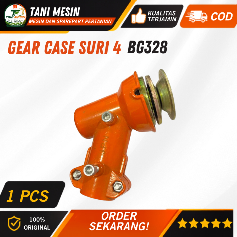 Gear Case BG328 Mesin Potong Rumput /Gear Box Segi 4 328 Brushcutter Original Asli