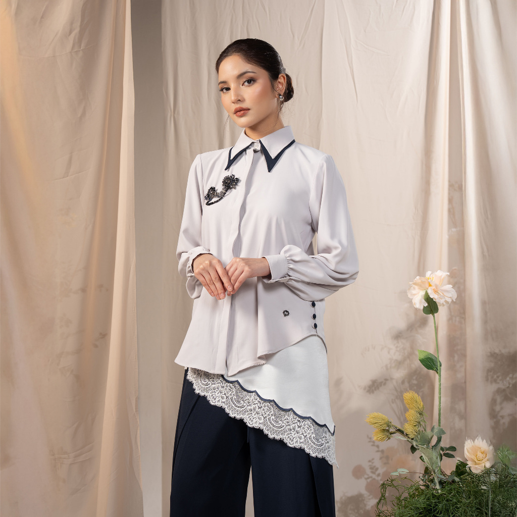 Vaia Atelier - Atasan Kemeja Wanita Jentara