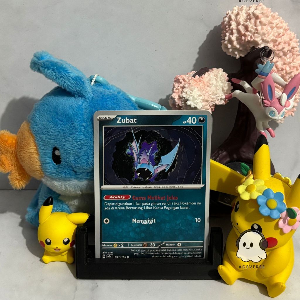 Zubat 041/165 - sv2a Kartu Pokemon Indonesia