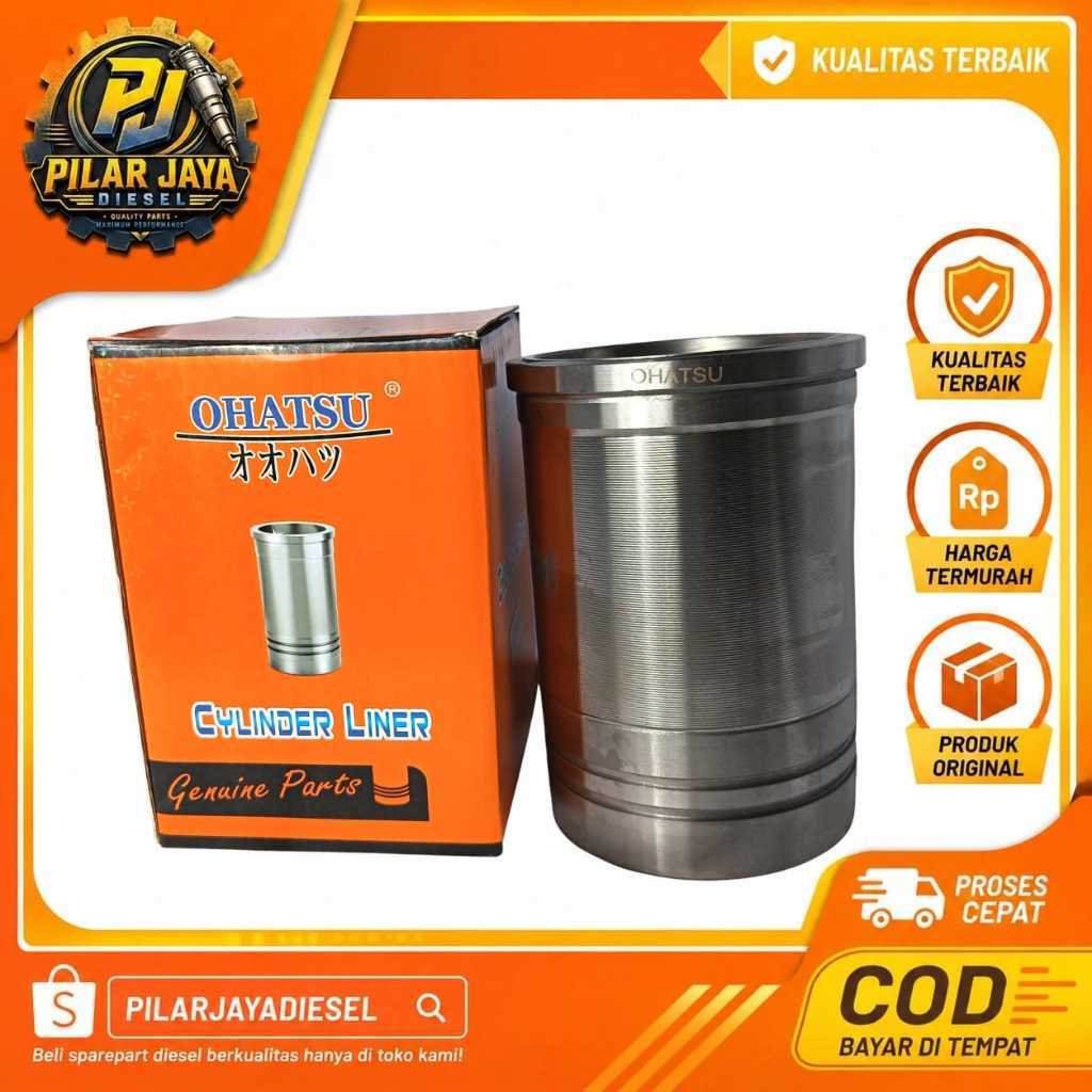 Cylinder Liner TS105 Ohatsu / Boring TS105 / Cylinder Liner Liner Silinder Mesin Diesel