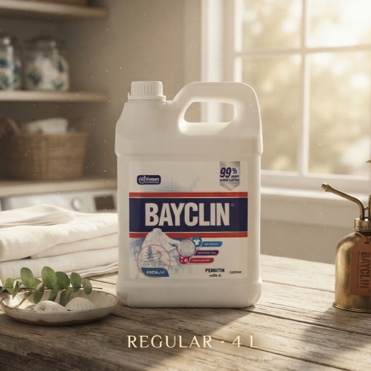 BAYCLIN 4LITER / BAYCLIN JERIGEN / BAYCLIN CAIRAN PEMUTIH 4 LITER