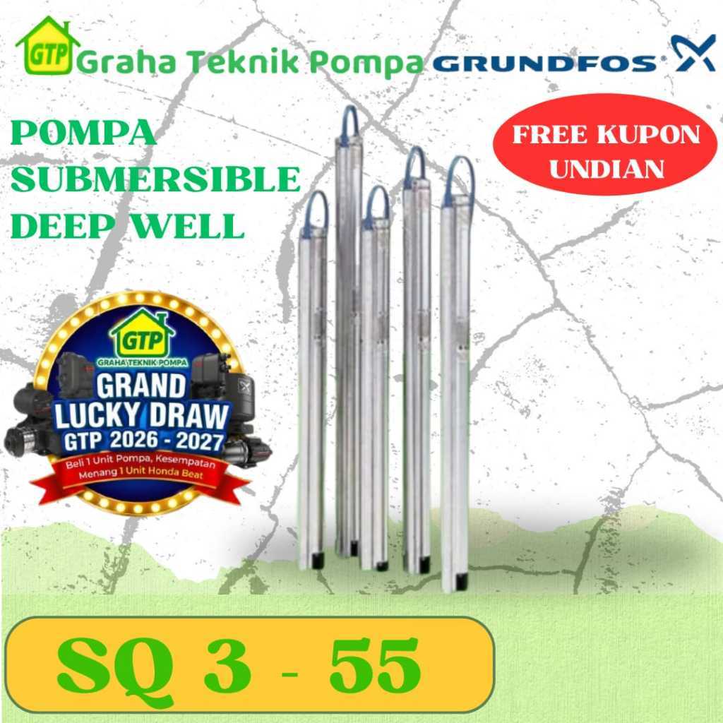 GRUNDFOS SQ 3 - 55 POMPA SUBMERSIBLE DEEP WEEL