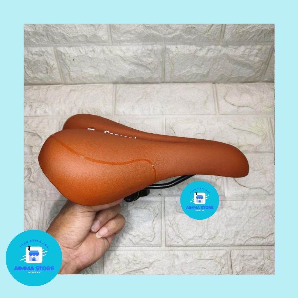Sadel Dudukan Sepeda Warna Coklat CONCORD Folding Bike MTB Federal BMX Fixie