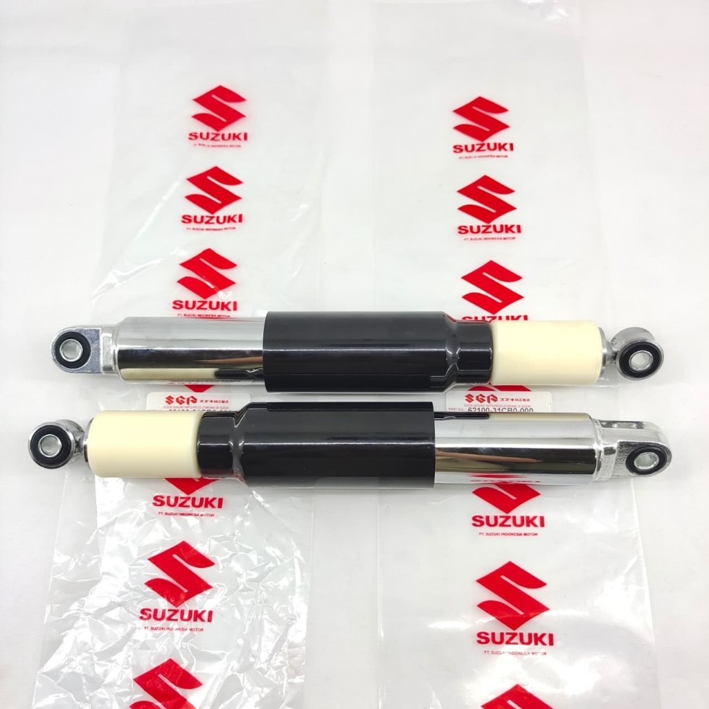 ShockBreaker Shock Breaker Shok Absorber Peredam Kejut Tabung Hitam Belakang 1 Set Suzuki Tornado - 