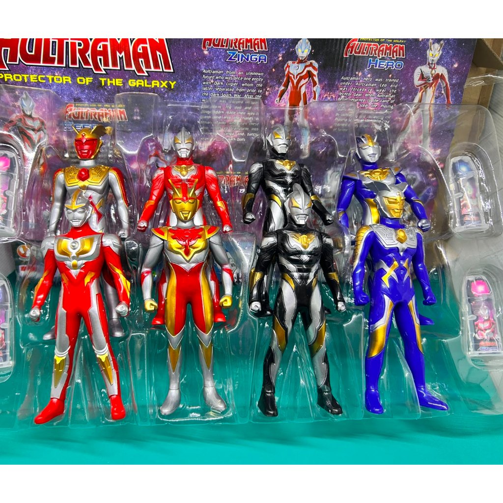 MAINAN ROBOT ULTRAMEEN ISI 8PCS BP 9565