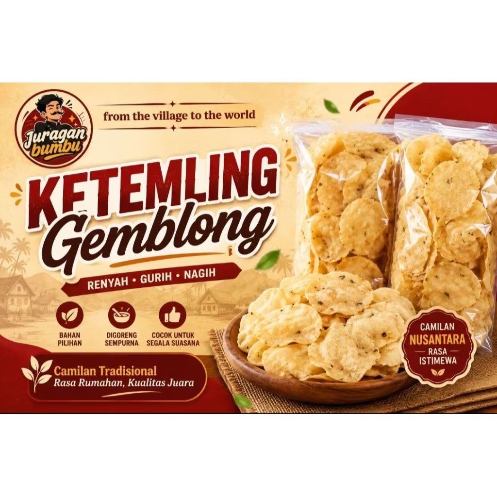 Juragan Bumbu Ketempling Gemblong Khas Kuningan