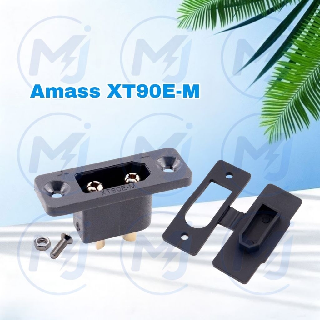 Amass Original XT90E-M Male Connector Konektor Socket Soket XT90