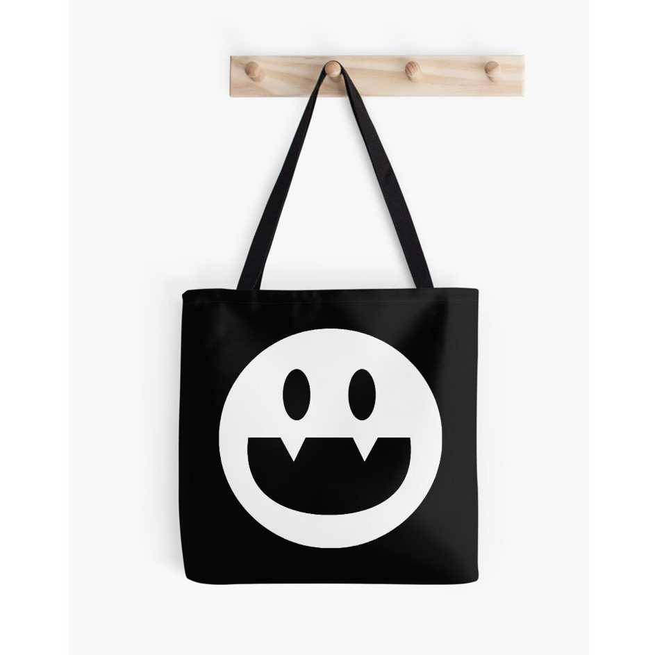 Jack Frost Icon Tote Bag Hitam