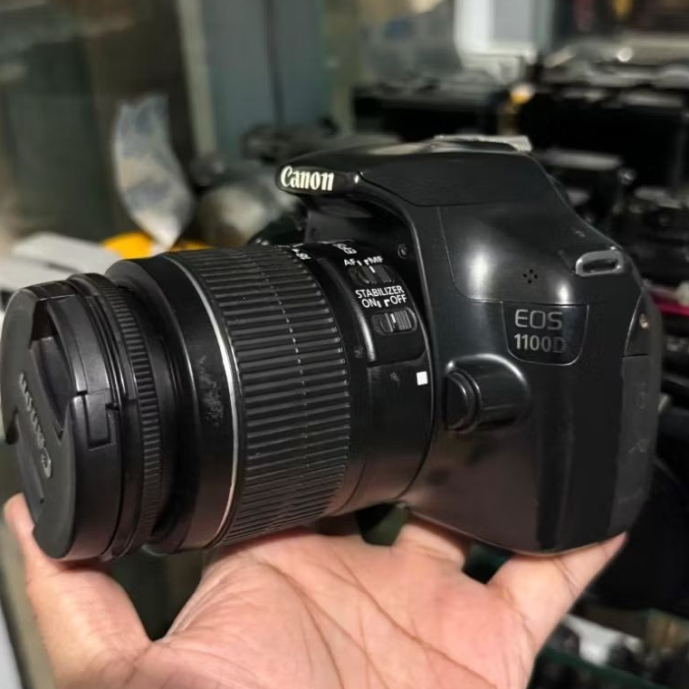 Canon 1100d bekas no vignet mulus