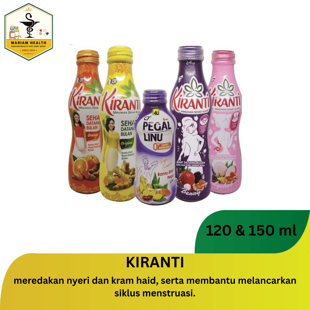 KIRANTI - KIRANTI ORANGE - KIRANTI PEGAL LINU - KIRANTI ORIGINAL - HERBAL - OBAT JAMU - MINUMAN