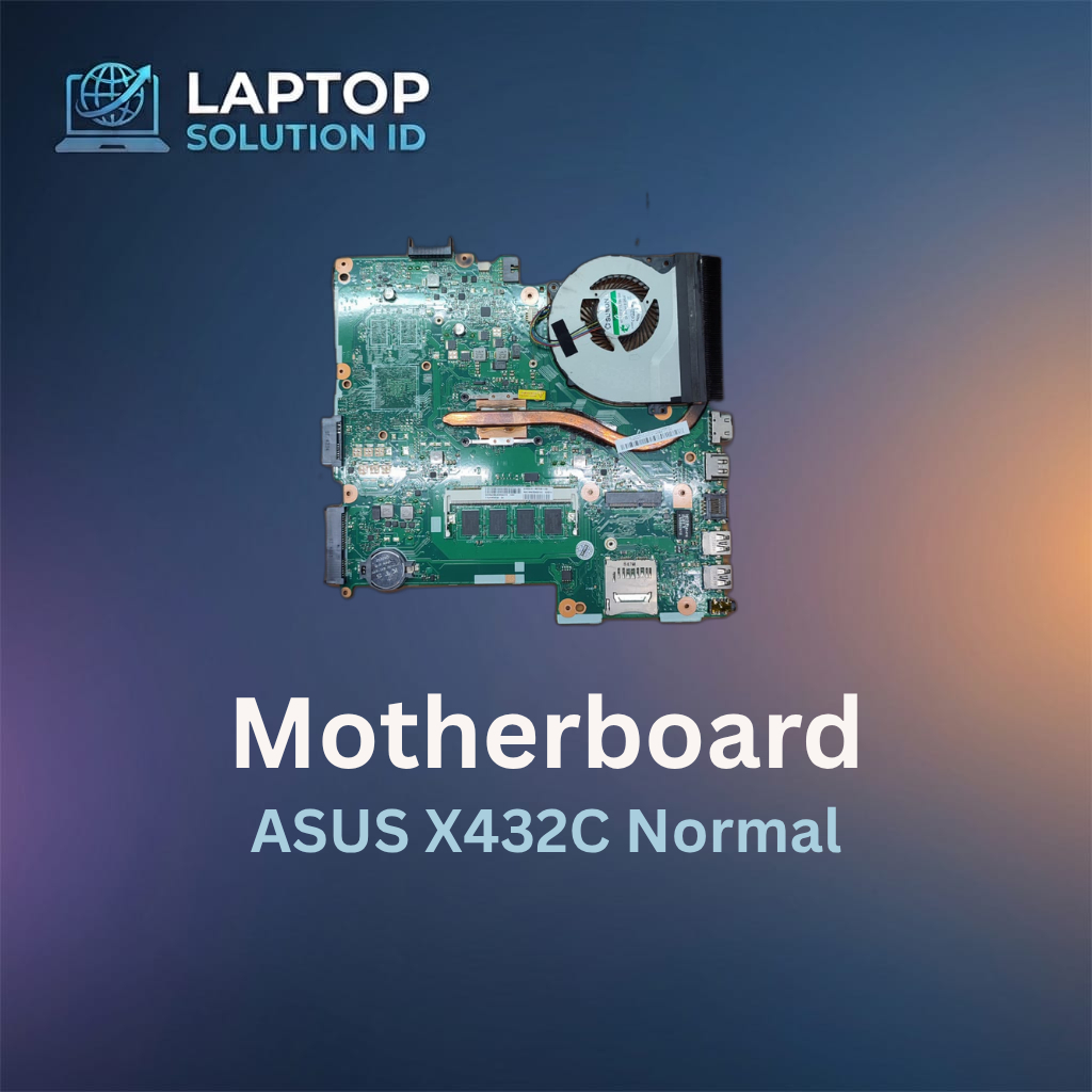 Motherboard Mobo Laptop ASUS X432C AMD E1-2500 1.40GhHz Radeon(TM) HD Graphics Normal