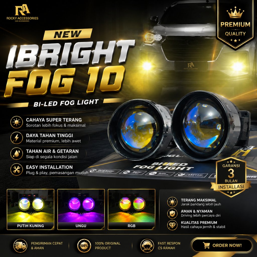 OriginaL IBRIGHT type FOG 10