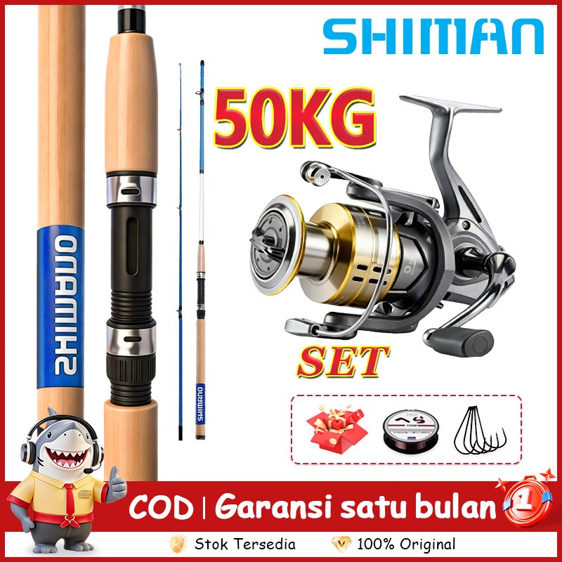 Fishing Rod Combo SET Reel Spinning Joran Pancing Casting 1 Set Bait Casting Ultra Light