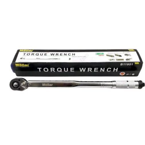 Mollar B11951 Kunci Momen Torsi 1/2" 40 – 210 Nm / Torque Wrench Roda Baut