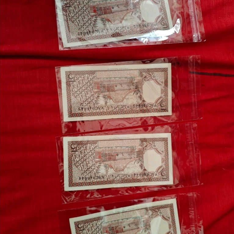 Uang Kuno 5 Rupiah Seri Pekerja 1958 – Nomor Seri Urut