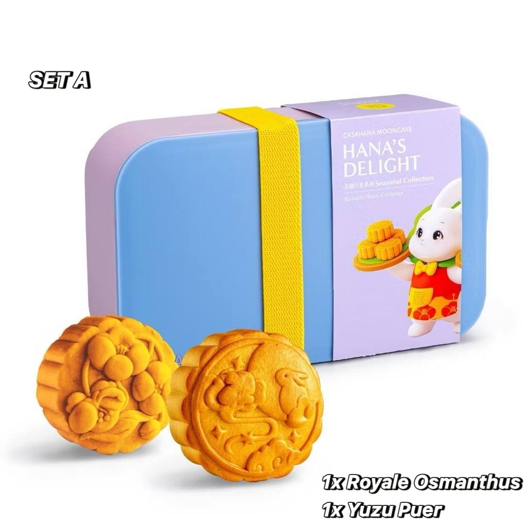 CASAHANA Mooncake Set | Kue Bulan Malaysia | Ready 18 Sept '26
