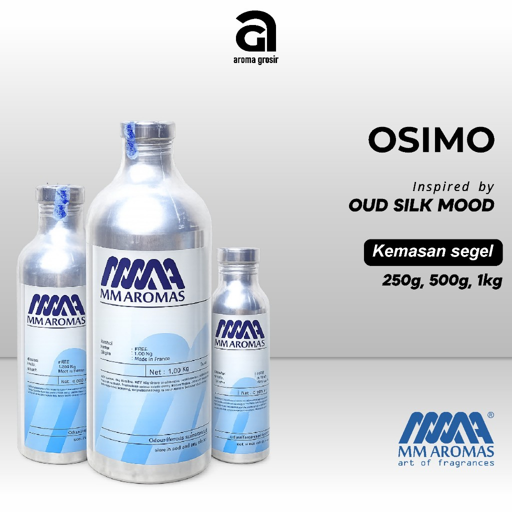 Bibit MMAROMAS Osimo Inspired by Oud Silk Mood Kemasan Segel