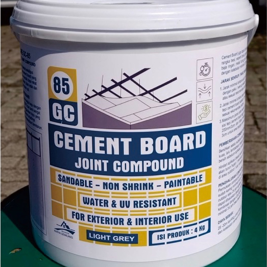 CEMENT BOARD JOINT COMPOUND, CONCRETE REPAIR JOINT COMPOUND, 4KG