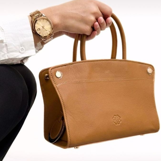 BIYANTIE New Office Look Handbag Big Luxury Genuine Leather - Tas Kerja Wanita Tas Jinjing Bahu Baha