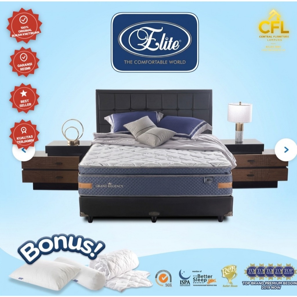 CENTRAL - ELITE SPRINGBED GRAND REGENCY / MATRAS / KASUR GRAND REGENCY BY ELITE ( MATRAS ONLY )
