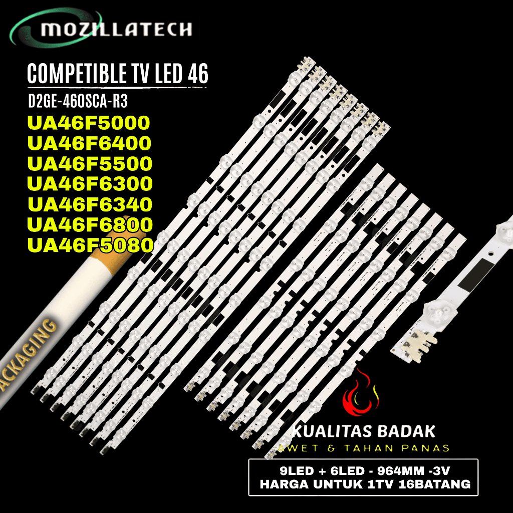 BACKLIGHT TV LED SAMSUNG 46 UA46F5000 UA46F6400 UA46F5500 UA46F6300 UA46F6340 UA46F68 D2GE-460SCA-R3