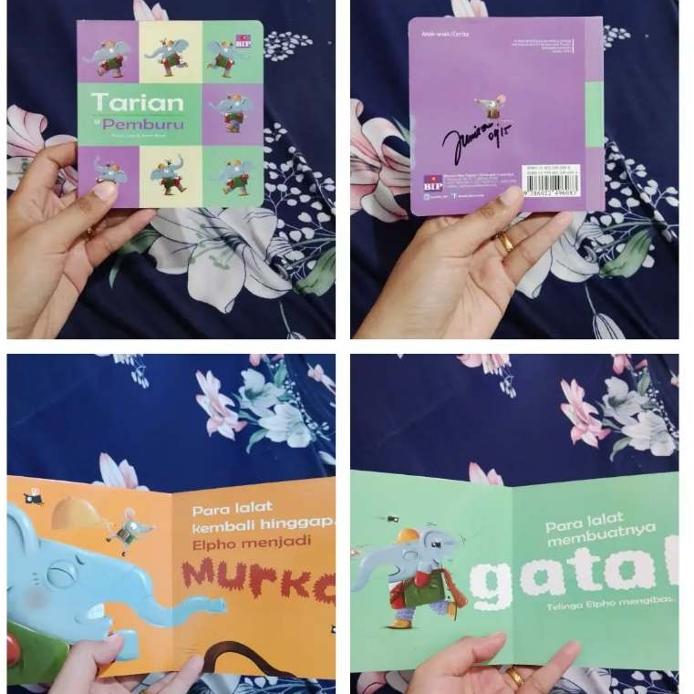 Paket 3 Buku Boardbook Anak BIP Seri Cerita Pertamaku