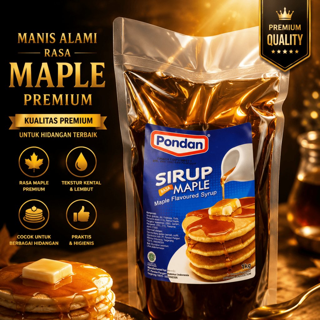 pondan / Sirup Maple Pondan - 1 Kg