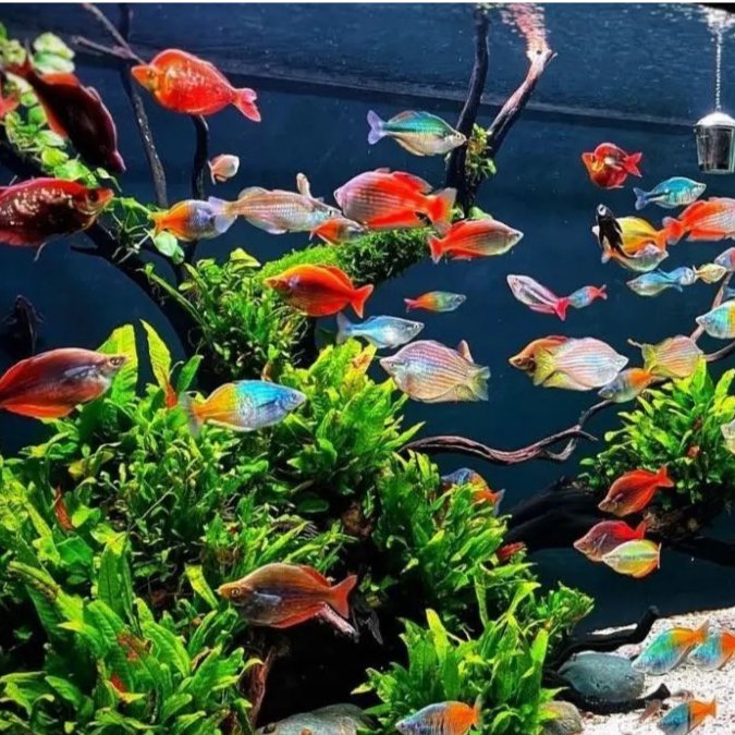 (Seafood) Community Tank Hias Guppy, Molly, Glofish Tetra, Neon, Danio slayer, Mas Koki, Koi, Manfis