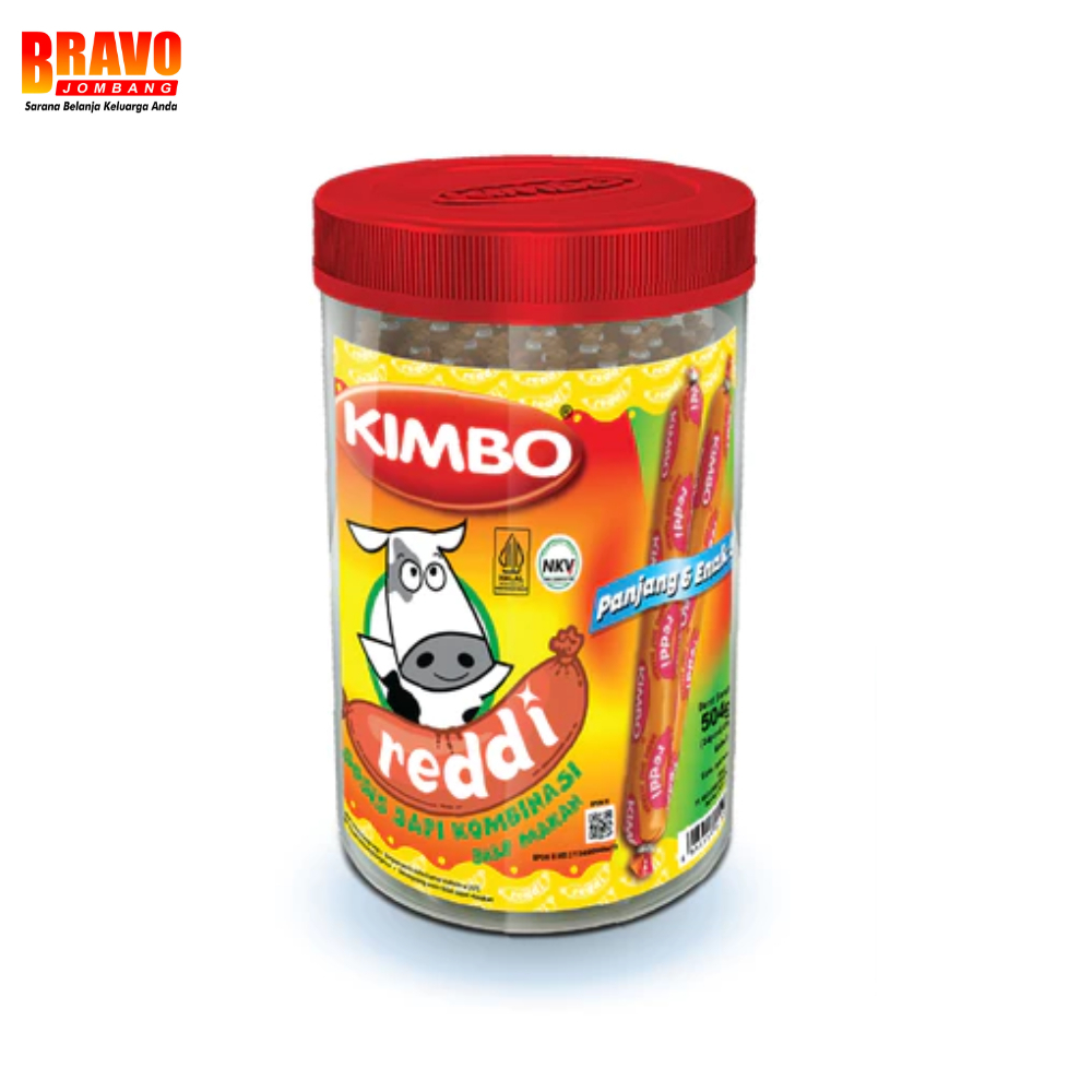 KIMBO Reddi Sosis Sapi Toples