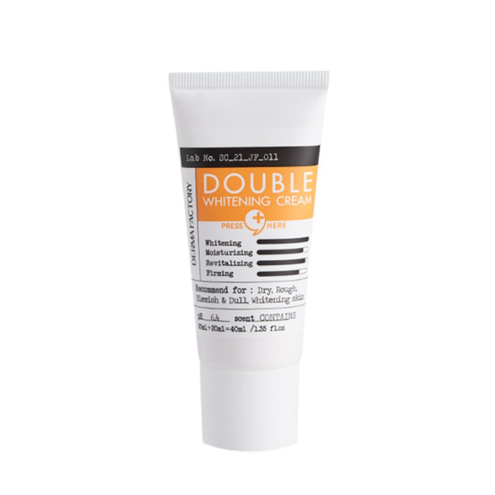 Derma Factory Double Whitening Cream 20 + 20 ml