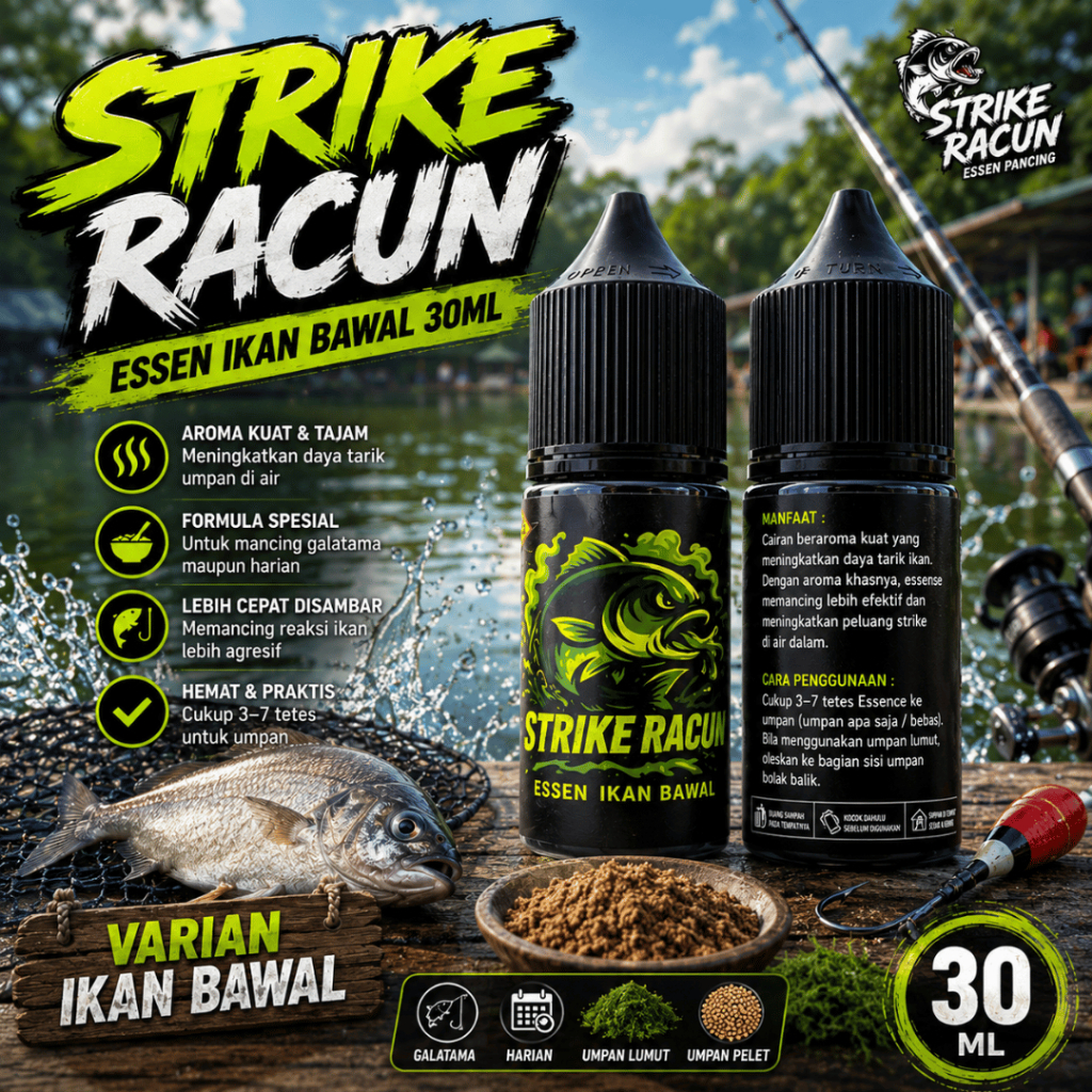 ESSEN STRIKE RACUN IKAN BAWAL - Pengumpul Ikan Galatama dan Harian Ampuh