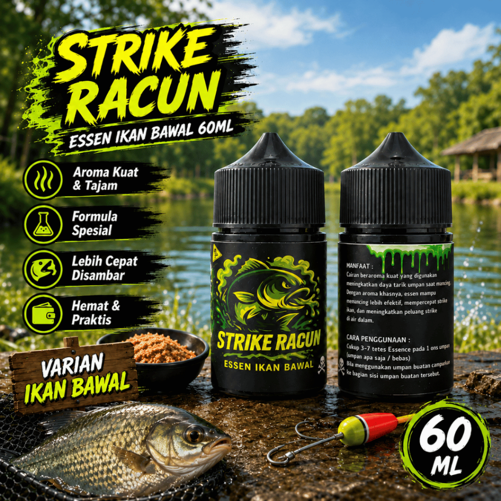 ESSEN STRIKE RACUN IKAN BAWAL - Pengumpul Ikan Galatama dan Harian Ampuh