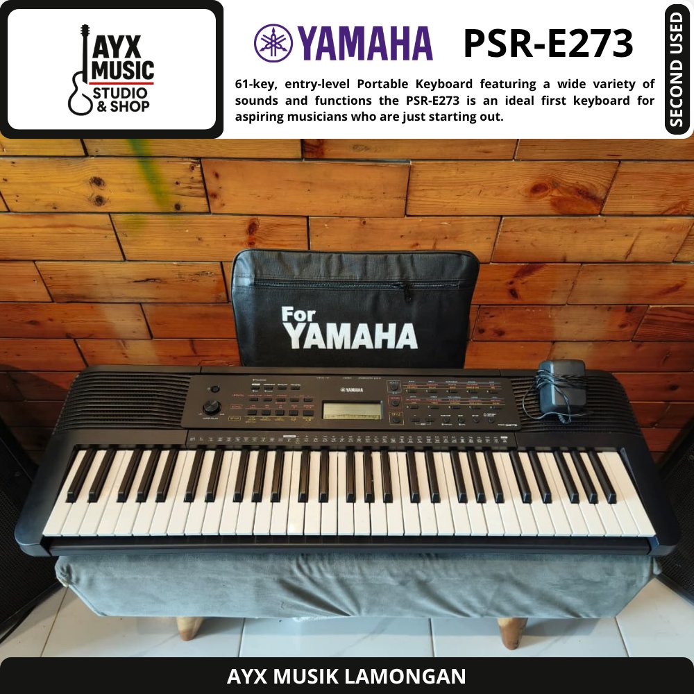 Yamaha PSR-E273 | Second Used | Keyboard Yamaha