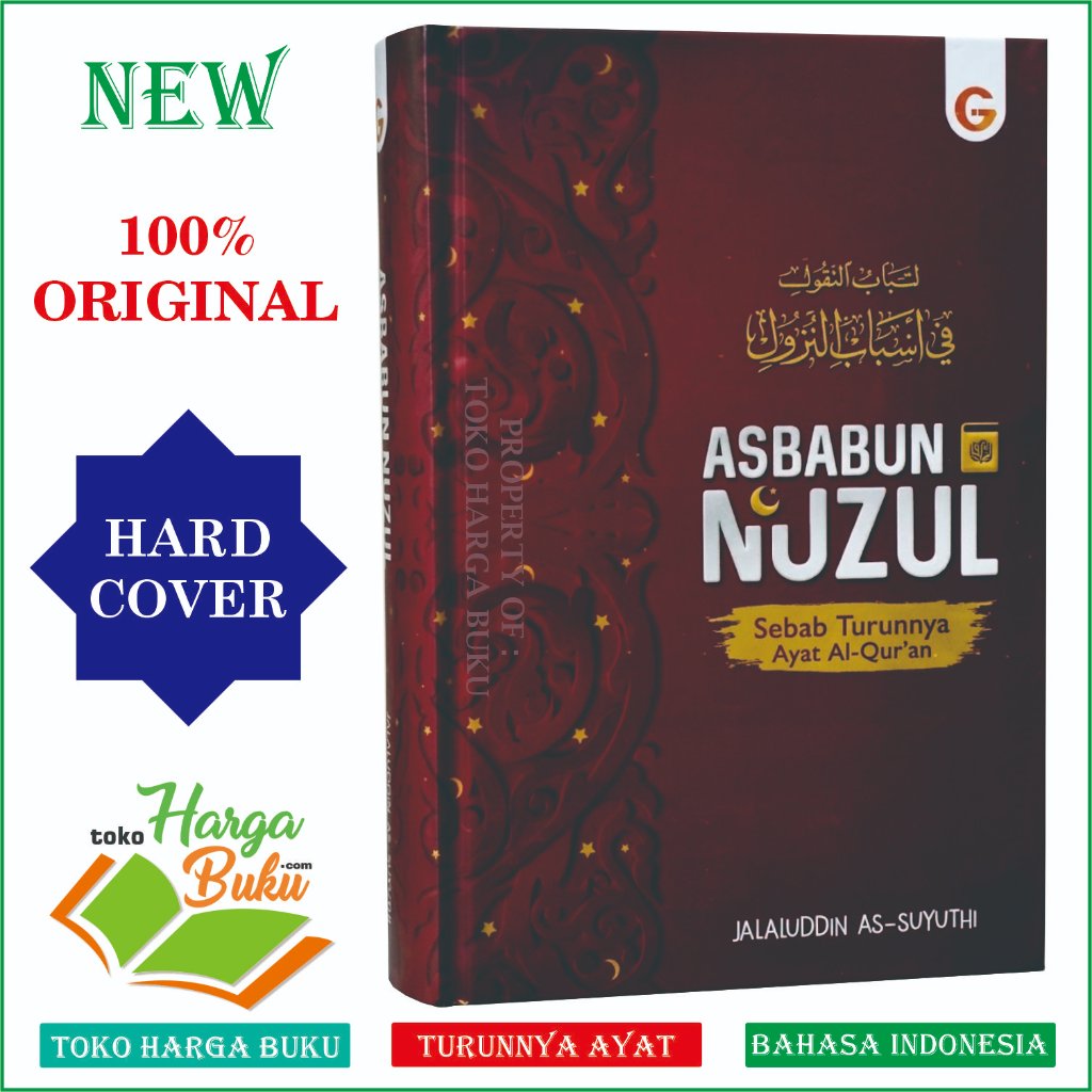 Foto Asbabun Nuzul GIP Sebab Turunnya Ayat Al-Quran Karya Jalaluddin As-Suyuthi ORIGINAL Gema Insani Press