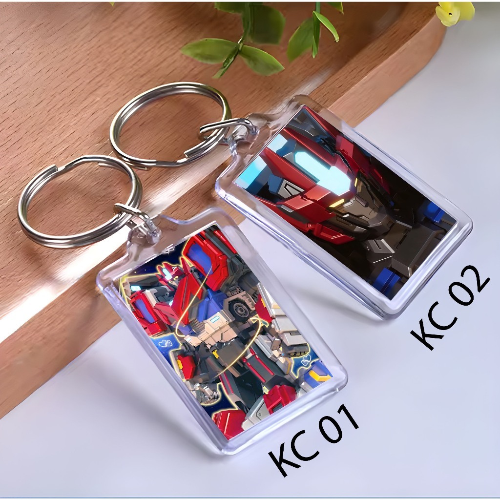 Keychain  Heavy Iron METAL CARDBOT - Keychain ANIMASI - Keychain - Heavy Iron METAL CARDBOT