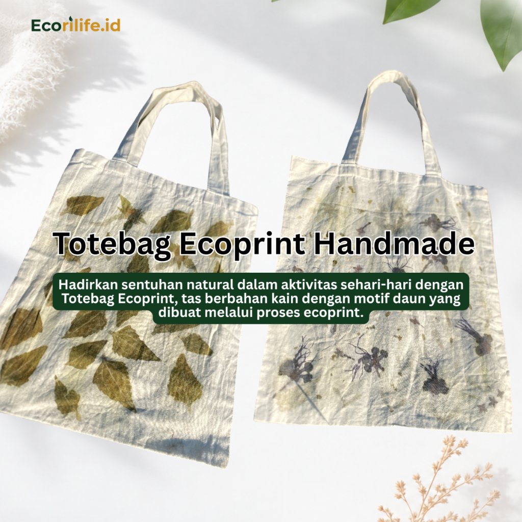 Totebag Kanvas Polos 30x40cm | Tas Kain untuk Ecoprint & DIY Craft | Bahan Totebag