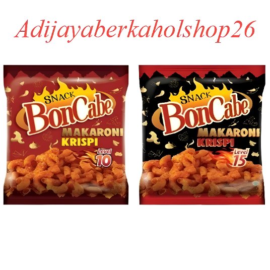 BONCABE MAKARONI KRISPI 30 Gram LEVEL 10 dan 15