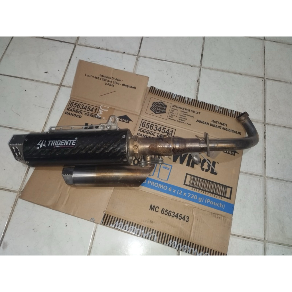knalpot tridente f23