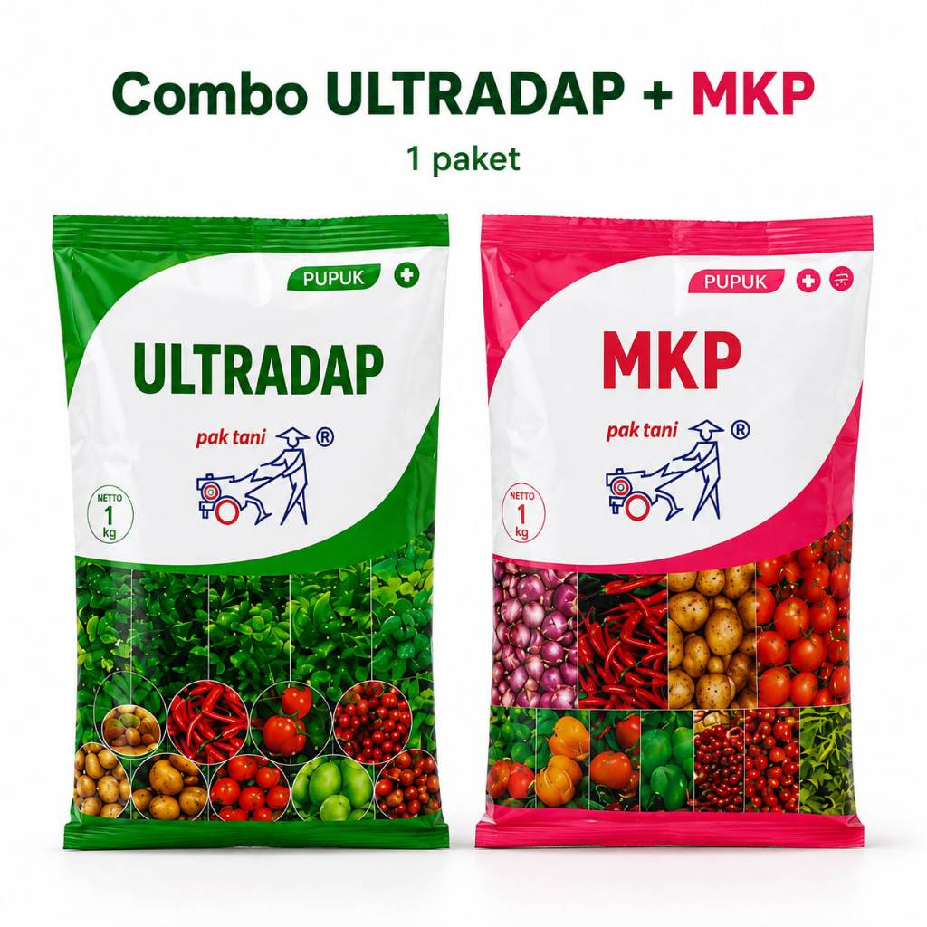 Pupuk ULTRADAP + MKP 2KG Nutrisi Tanaman untuk Akar Bunga dan Buah