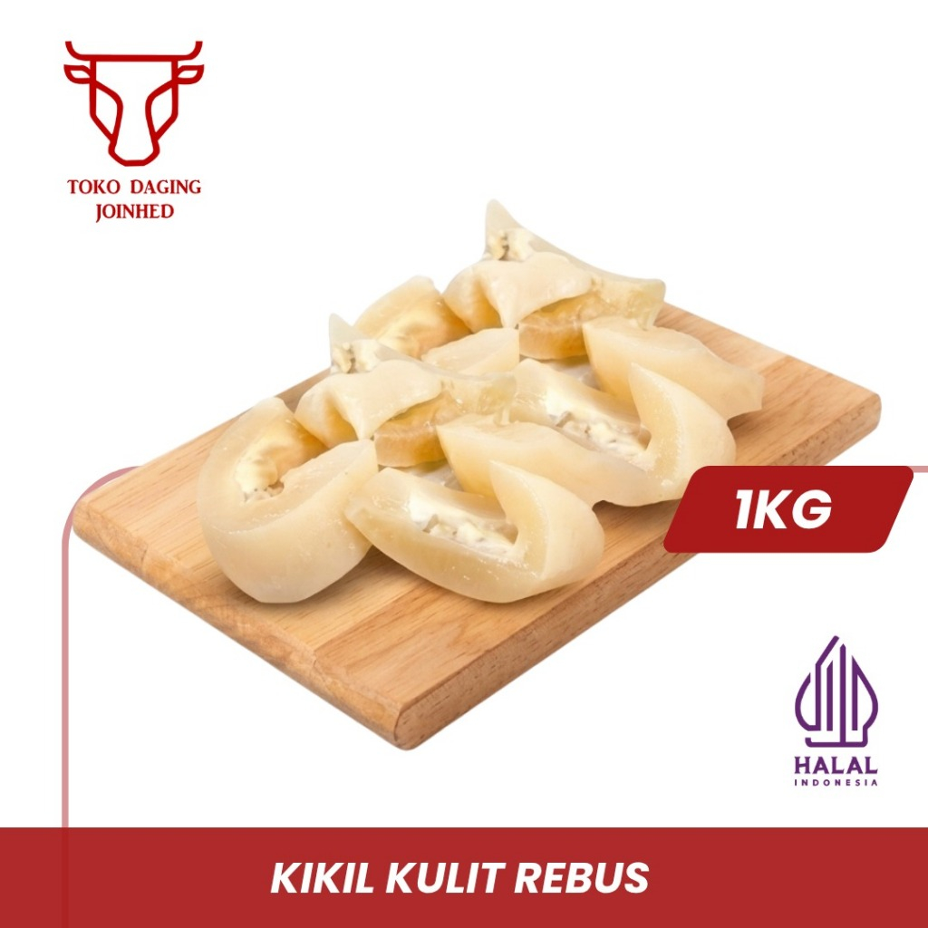 Kikil Kulit Rebus Sapi kemasan 1kg
